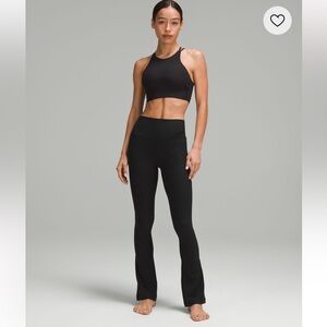 EUC lululemon Align High-Rise Ribbed Mini-Flare Pant Size 14 Regular 32” Inseam